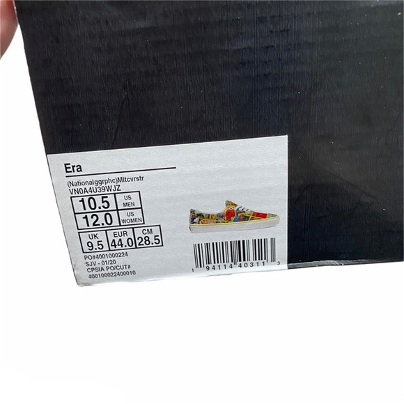 NWT Vans X National Geographic Multi Covers Era - Picture 11 of 12